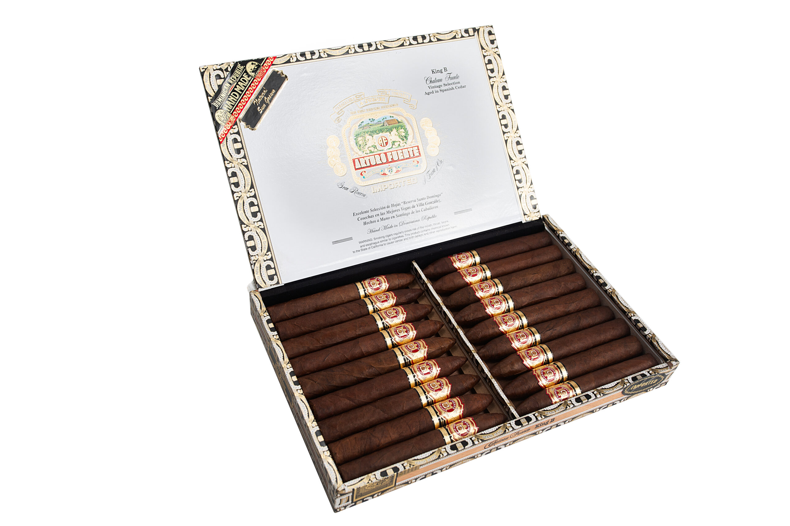 Arturo Fuente  Chateau Fuente King B 6 x 55