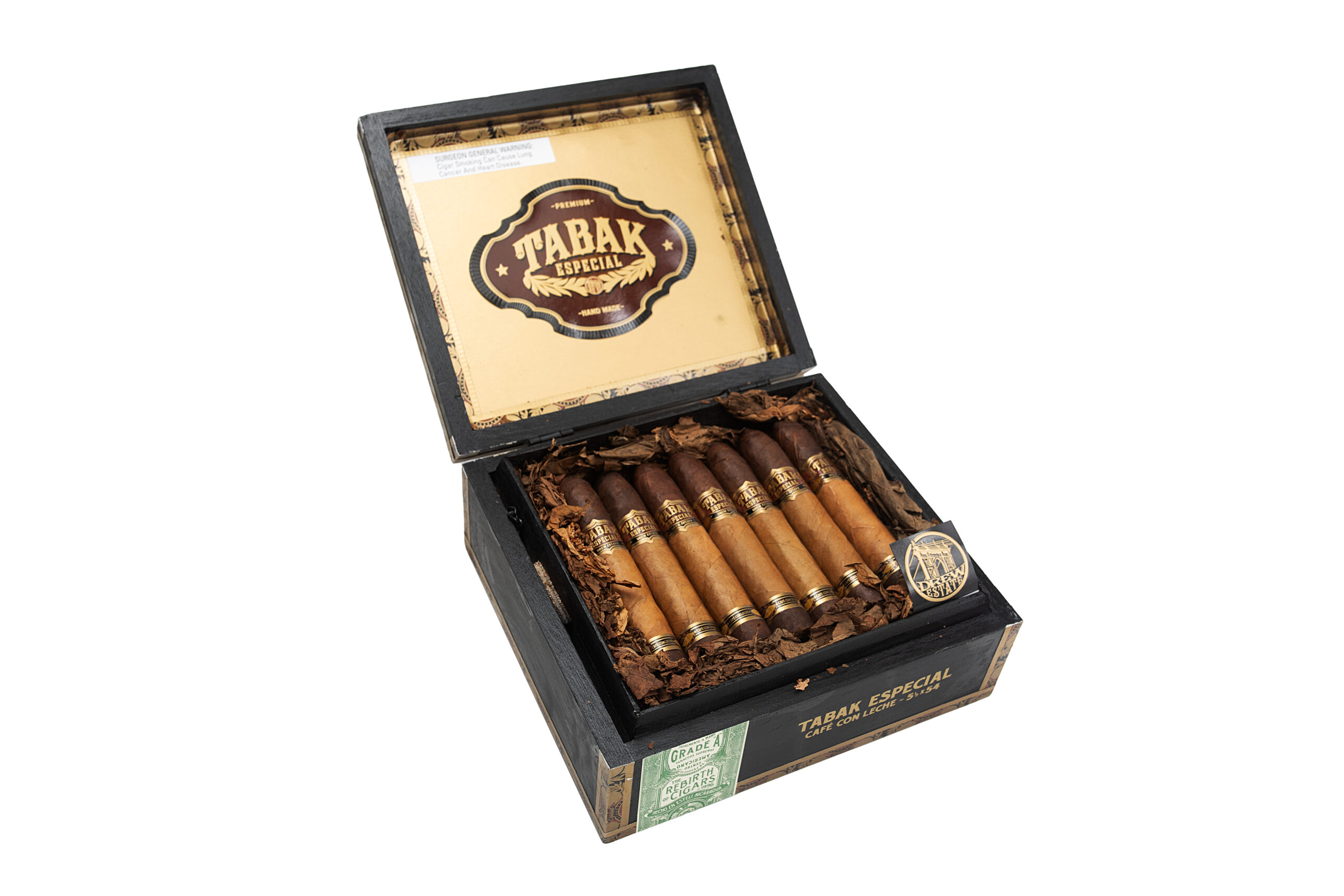 Drew Estate Tabak Especial Cafe Con Leche (2) 5.5 x 54