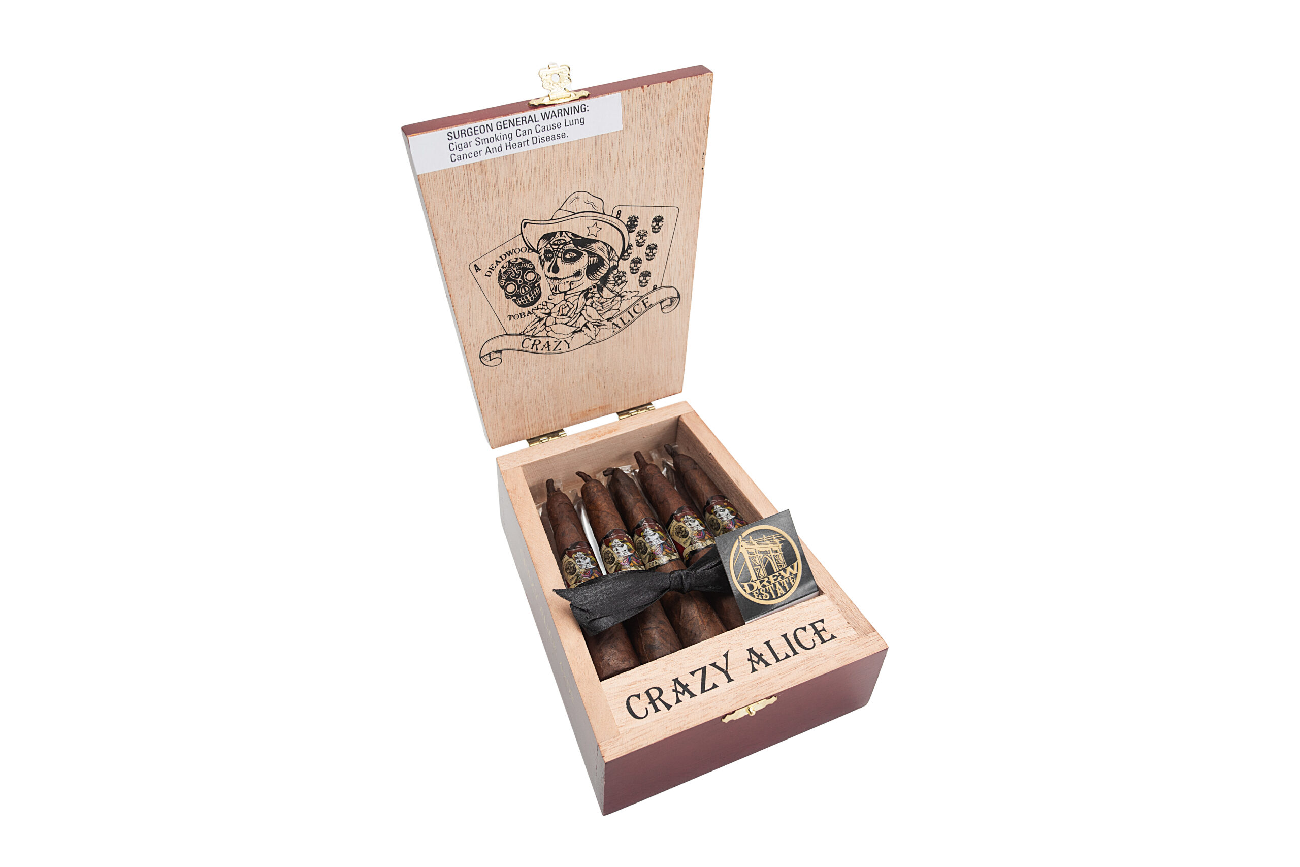 Drew Estate Deadwood Crazy Alice (3) 4 x 52