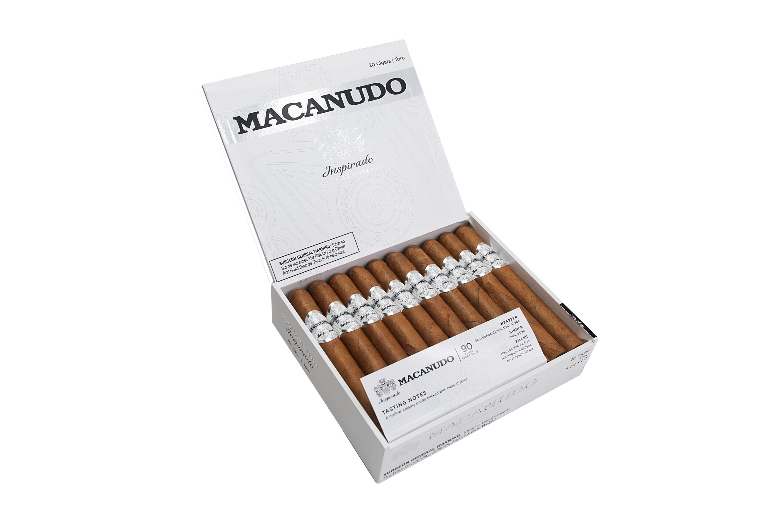 Macanudo Inspirado Toro (13) 6.5 x 50