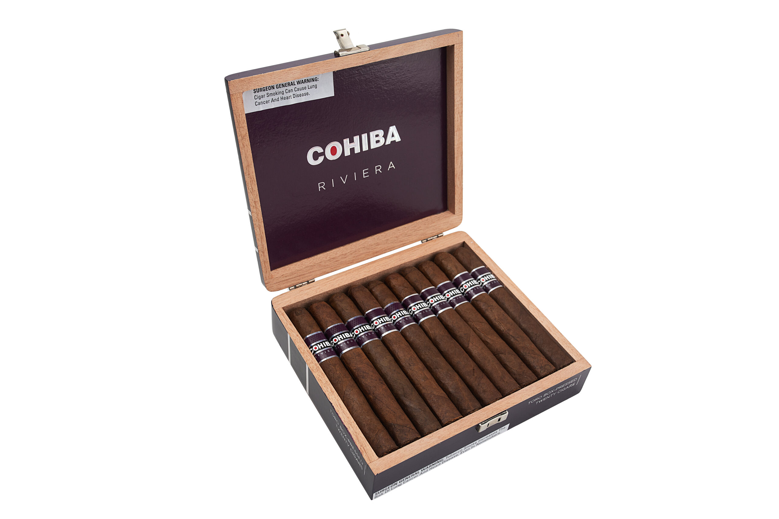 Cohiba Riviera Toro Box-Pressed (28) 6.5 x 52