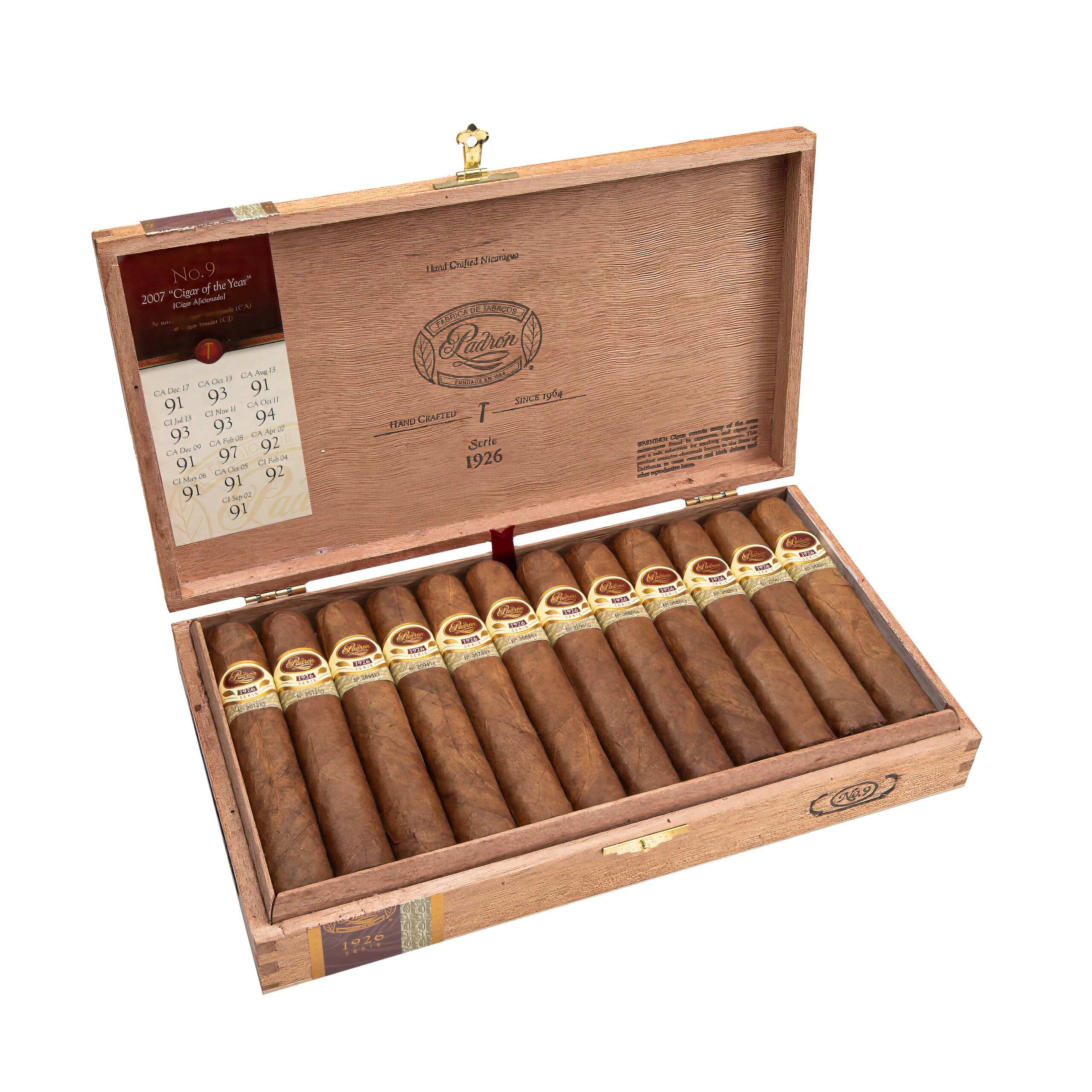 Padron 1926 No. 9  Nat
