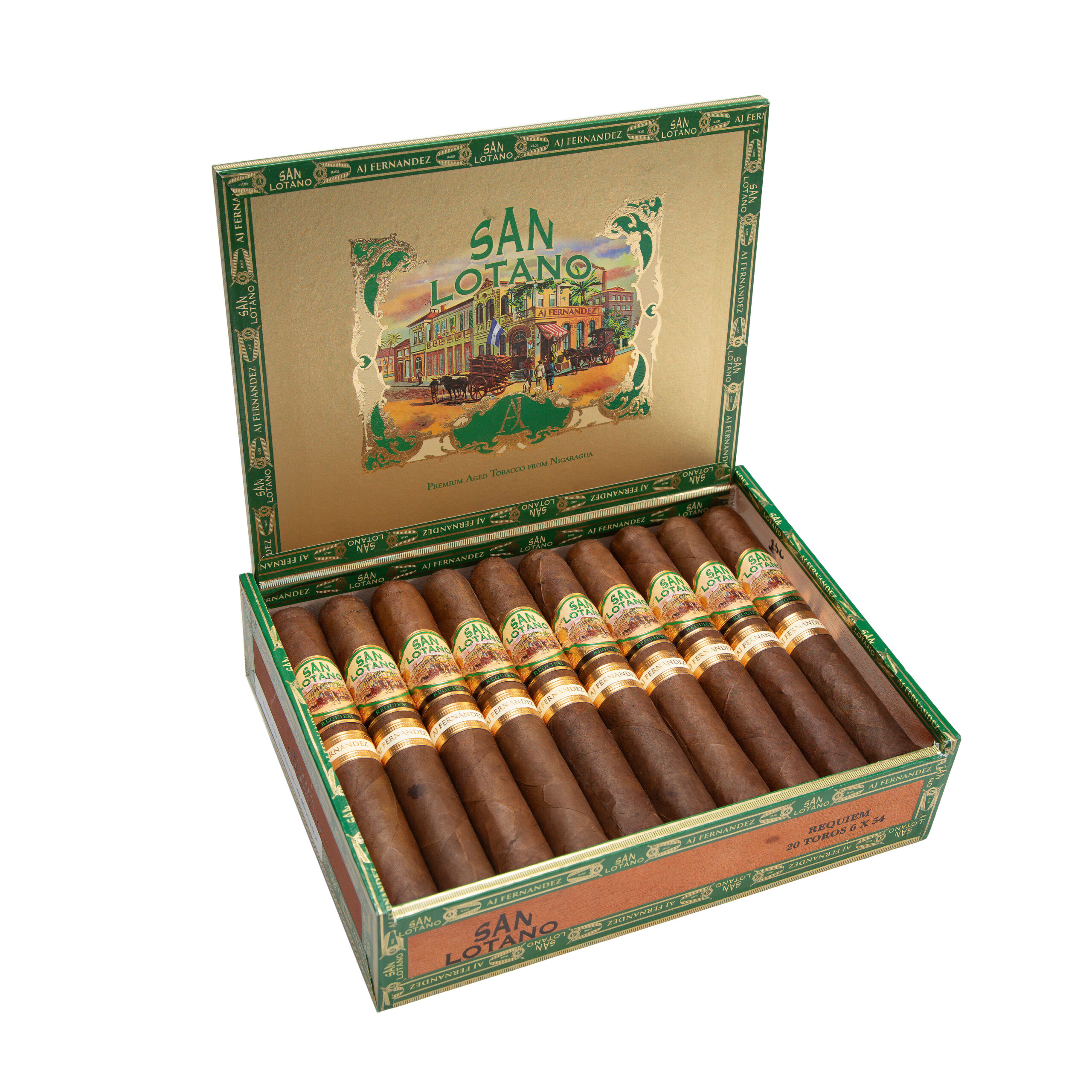 AJ Fernandez San Lotano Requiem Habano Toro Toro 6 x 54