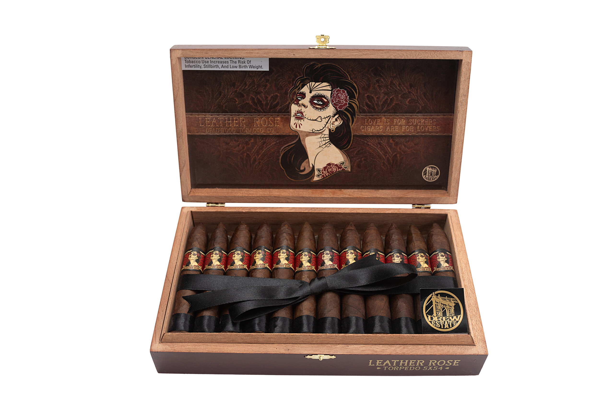 Drew Estate-Deadwood Leather Rose-Torpedo_2 - Sterling Cigars Online