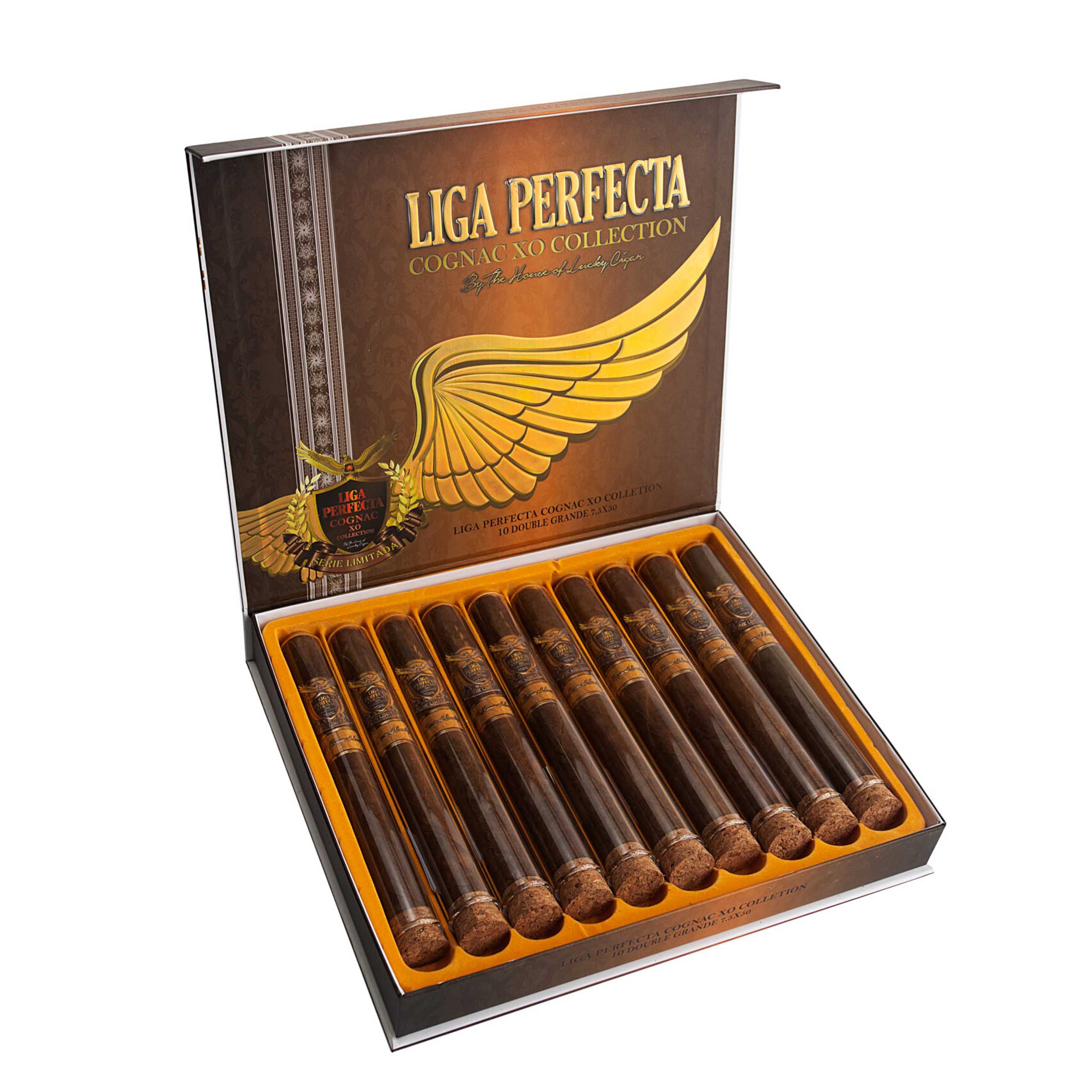 Lucky Cigars Liga Perfecta Cognac XO Collection 7.5 x 50
