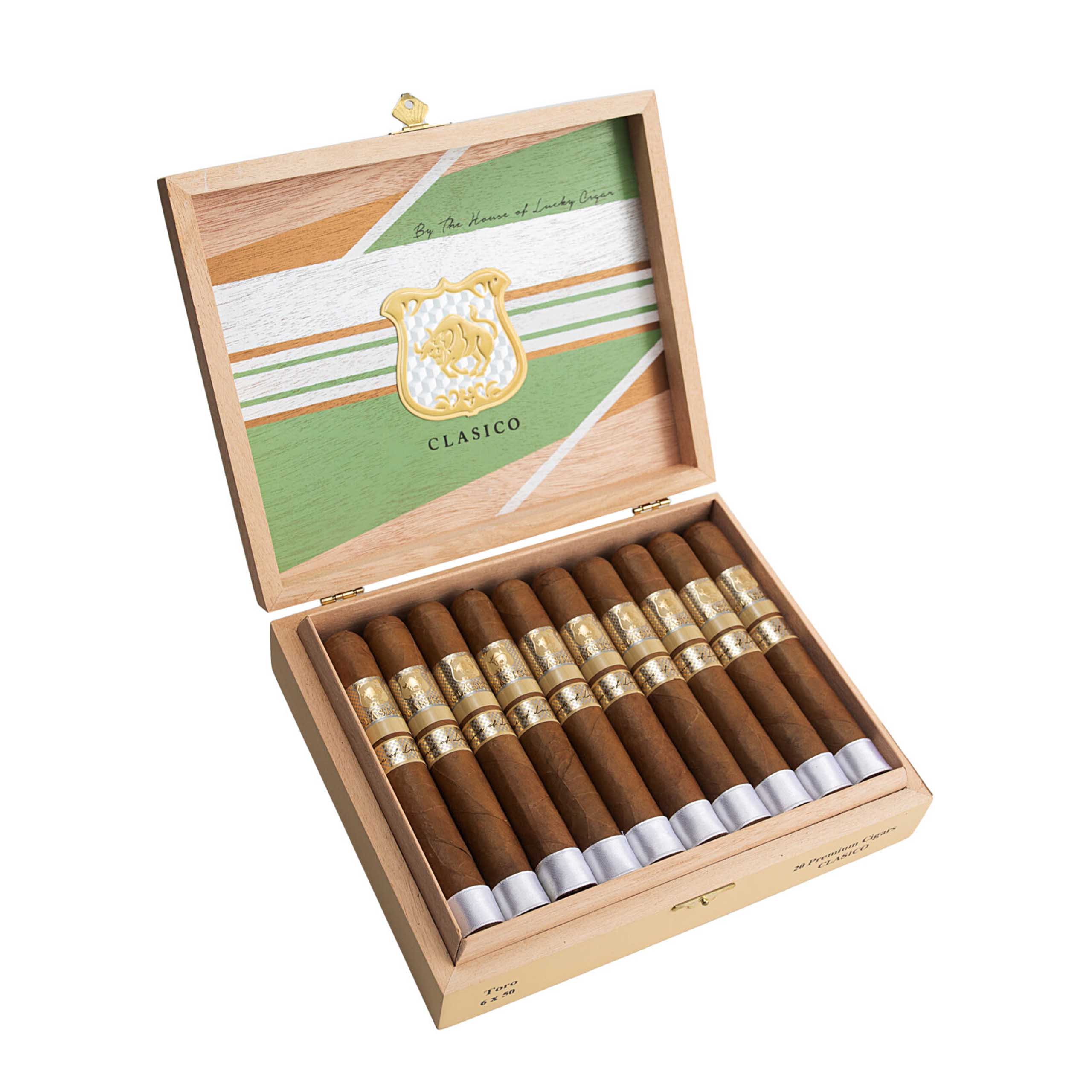 Lucky Cigars Clasico Toro 6 x 50