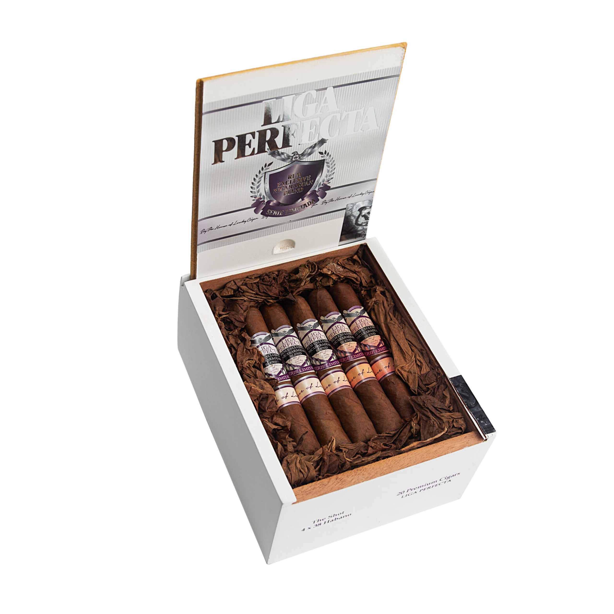 Lucky Cigars Liga Perfecta Rum Shot 4 x 38