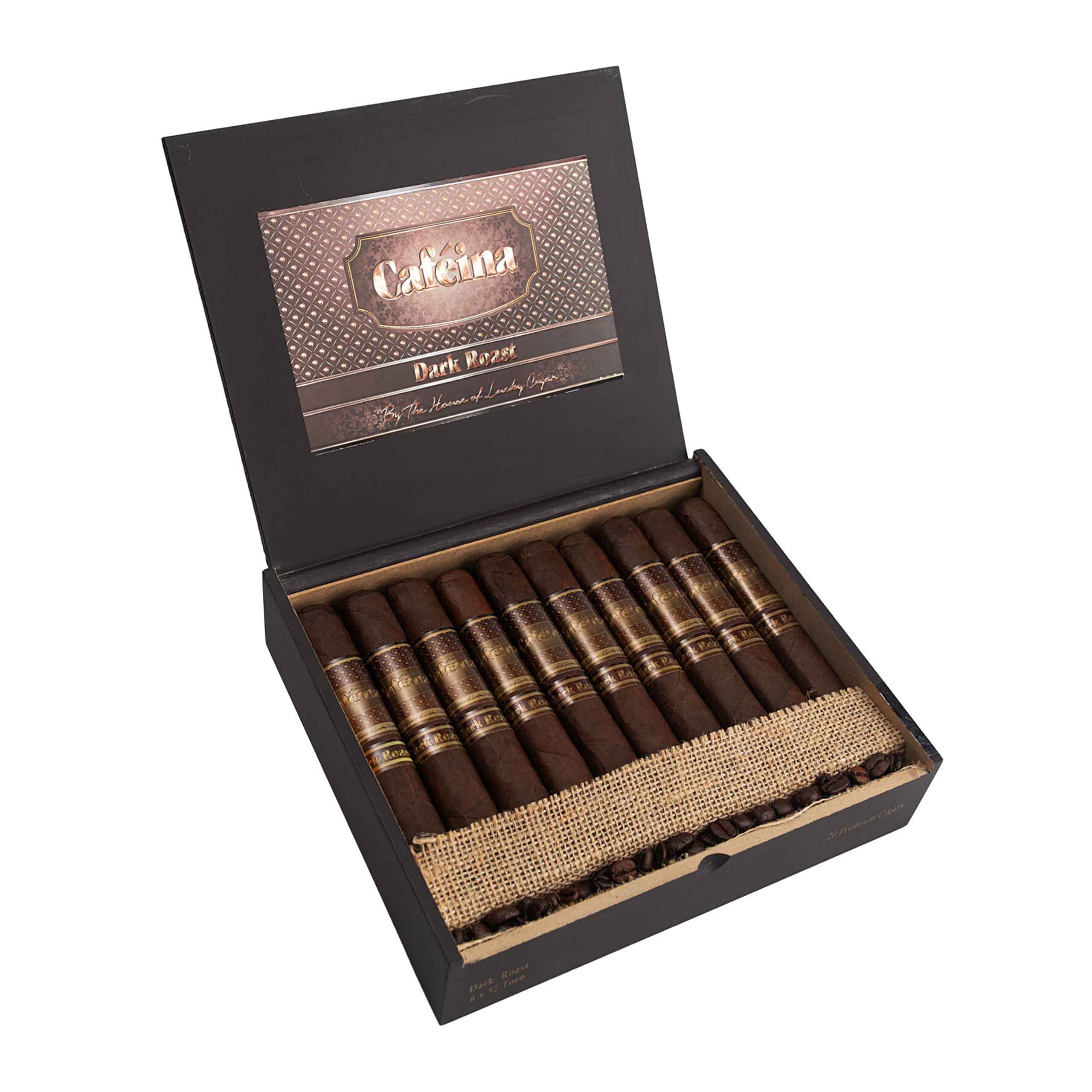 Lucky Cigars Cafeina Dark Roast Magnum 5 x 58