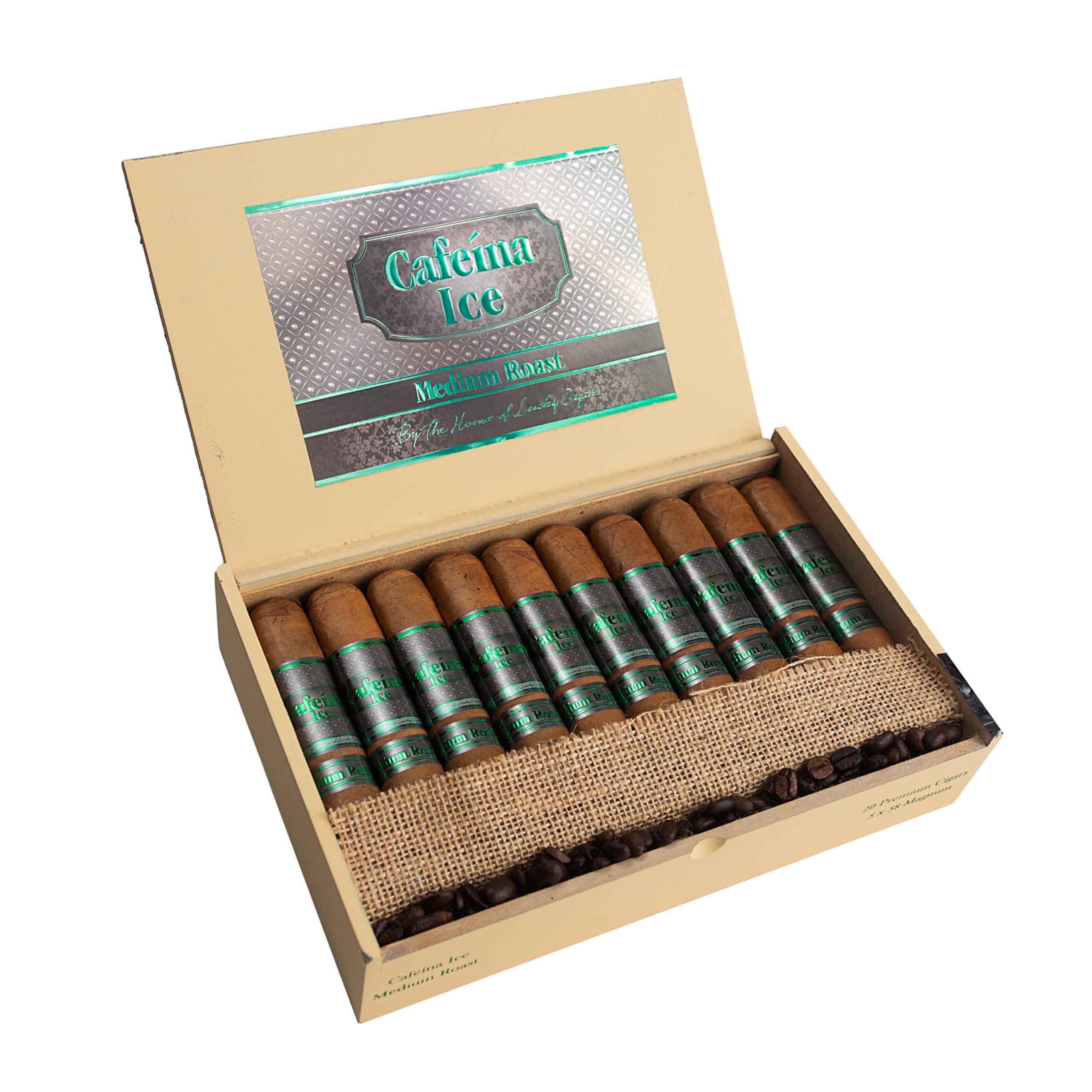 Lucky Cigars Cafeina Ice Medium Roast Magnum 5 x 58