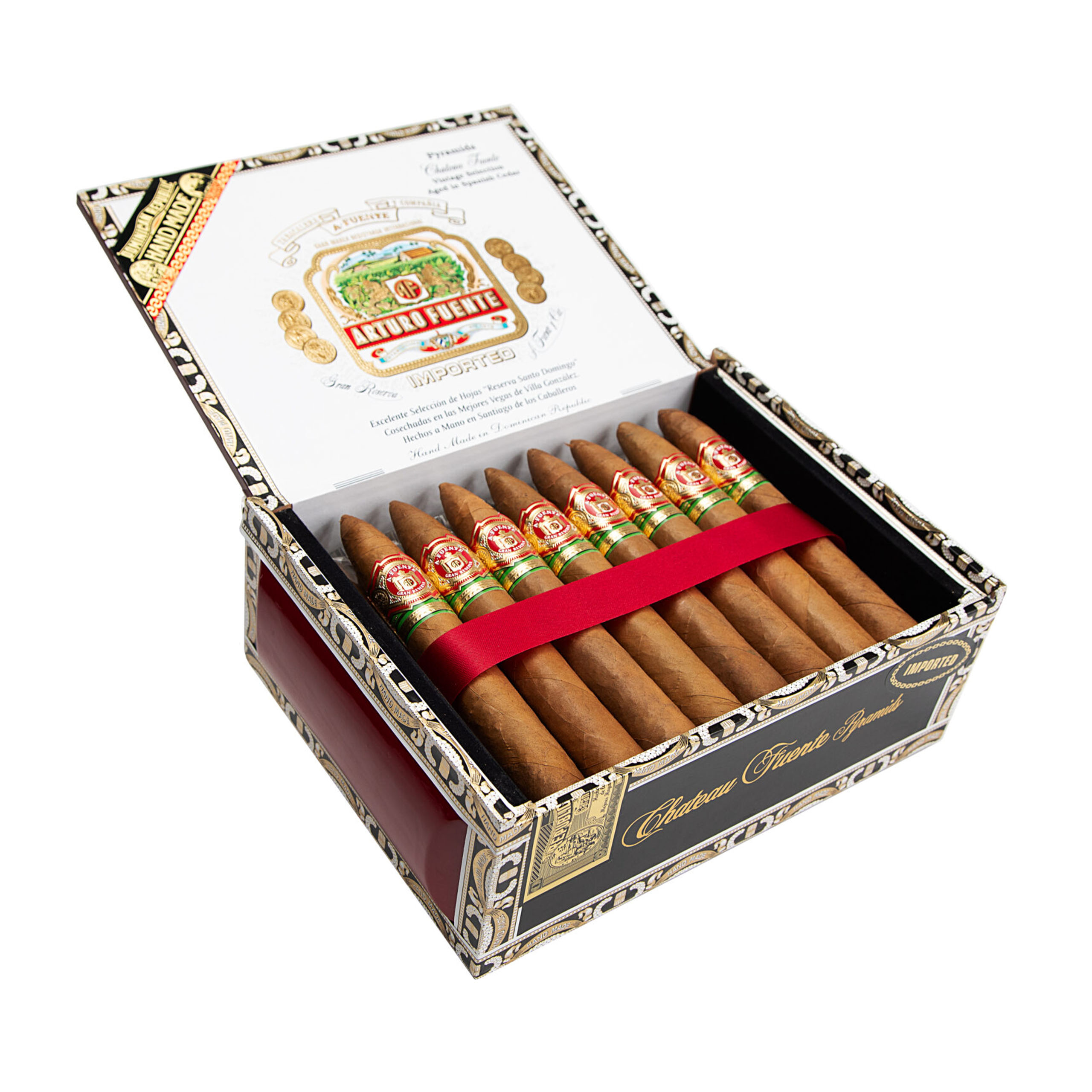 Arturo Fuente  Chateau Fuente Pyramid 6 x 52