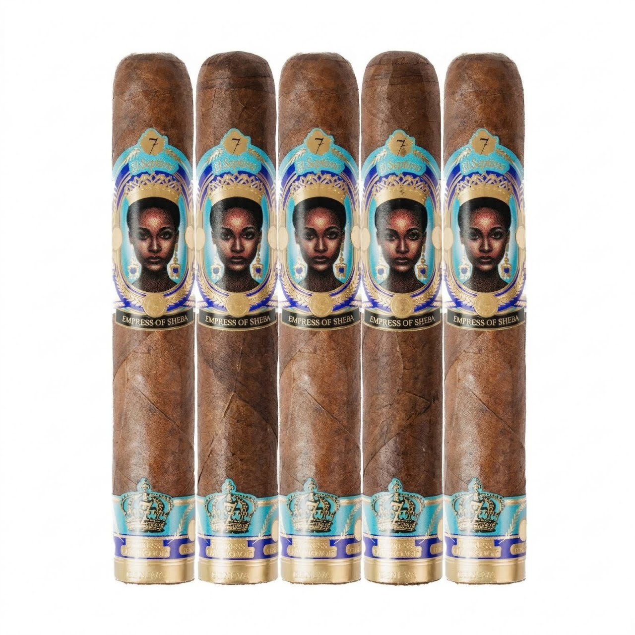 El Septimo The Emperor Collection Empress of Sheba 5 Cigars Pack